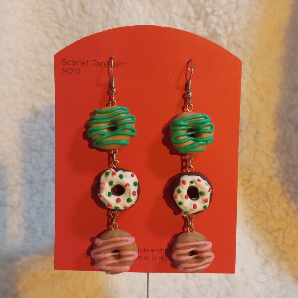 Holliday Donut Earrings